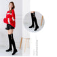 Sexy Slim Fit Elastic Flock Over The Knee Boots Women Shoes Autumn Winter Ladies Over Knee Suede  High Boots