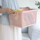 4PCS Desktop Plastic Storage Basket Kitchen Sundries Storage Box Toy Storage Box Home Storage Small Basket Bathroom Toiletries Storage Basket