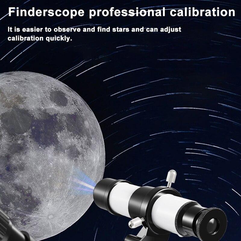 Upgrade Professional Astronomical Telescope Long Range 875 Times 1.25 Inch Eyepiece HD Deep Space Star Moon for Outdoor Camping