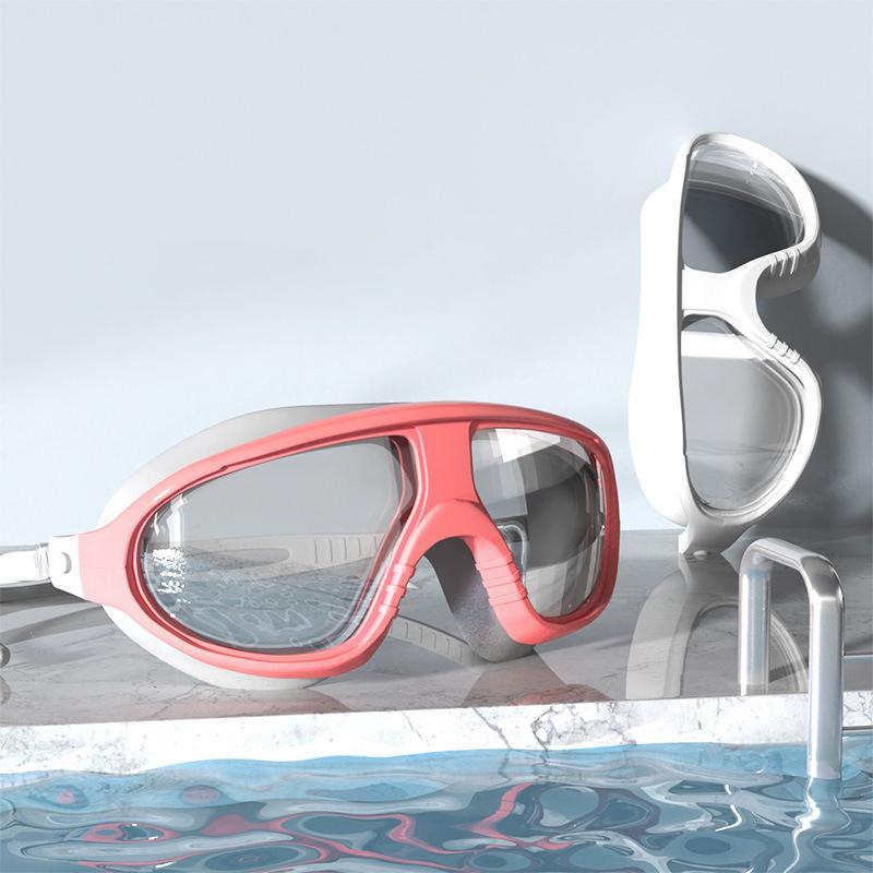 Snorkeling Mask, Anti-Fog Tempered Lens Glasses Goggles Underwater Mask Snorkeling Gear for Scuba Diving Snorkeling Freediving Swimming