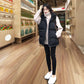 Down Cotton Waistcoat Waistcoat Women's Outer Wear Vest with Loose Short Waistcoat Jacket Autumn and Winter Warm Cotton Jacket
