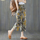 Spring and Summer Mother's Pants Wide-leg Plus Size Bloomers Cotton Silk High-waist Mosquito-proof Loose Trousers Women
