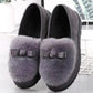 Women's Autumn and Winter Plush Shoes Flat All-match Cotton Shoes Outer Wear Plus Velvet Beanie Shoes