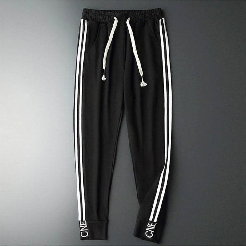 Spring and Summer New Korean Style Loose and Thin Straight High-waisted Harem Pants Women's Leisure Sports 9-point Pants