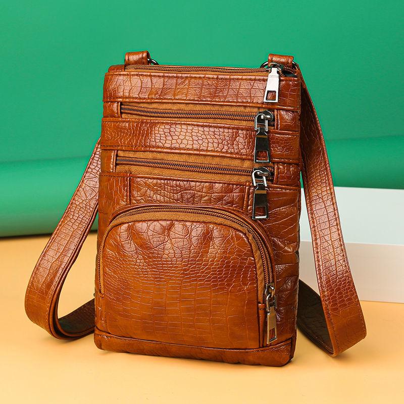 Mobile Phone Bag Female Messenger Mini Small Bag Wild Coin Purse Fashion Soft Leather Shoulder Bag