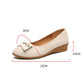 2022 Spring and Autumn Flat Shoes Wedge Work Shoes Slip on Women's Shoes