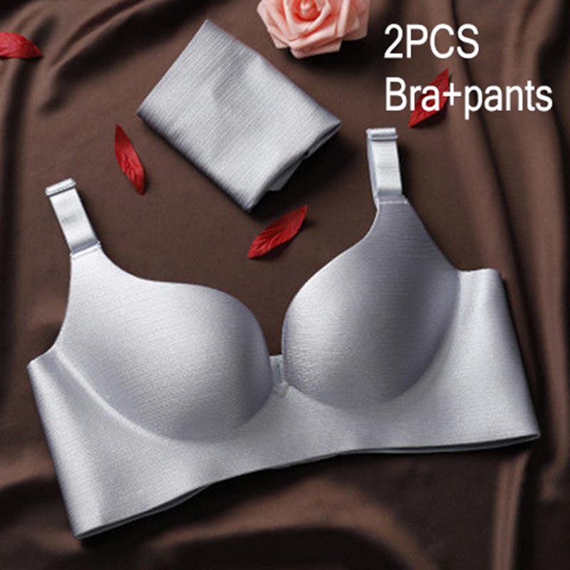 Bra Brief Set Sexy Plus Size Women Bra Set Push Up Lace Underwear Set Intimate Bra Panty Set