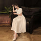 White French Evening Dress Female Banquet Temperament Adult Ceremony Birthday Dress Can Be Worn Usually