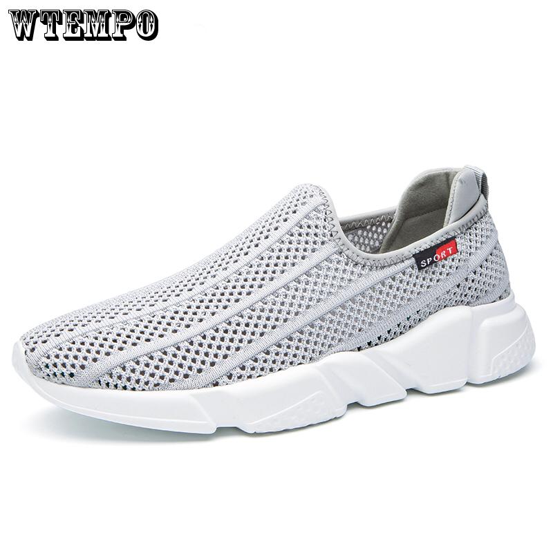 Light Weight Men Casual Shoes Mesh Breathable Outdoor Sneakers Men Summer Sandals for Men