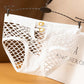Feminine Lace Cotton Panties Large Mesh Mesh Hollow Waist Underwear Ladies Metal Breathable Briefs