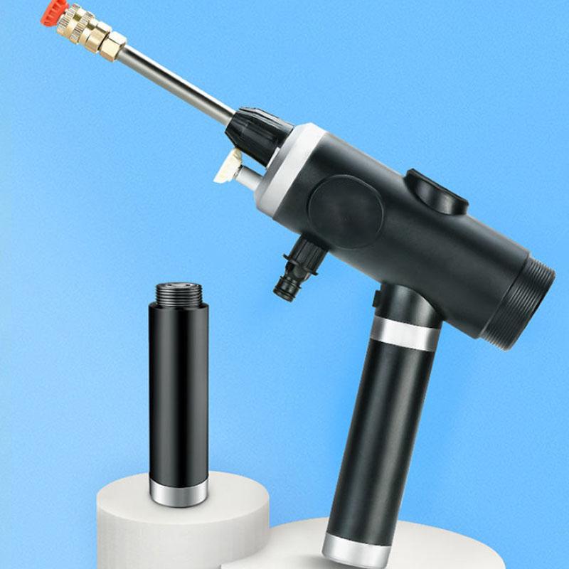 Luxury Wireless High Pressure Water Gun Set Electric Car Washer Car Wash Tool with Two Batteries and Tool Bag