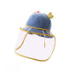 Baby Out Protective Cover Baby Anti Droplet Cap Winter Children's Mask Wool Protective Cap Wind Proof Detachable