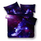 3D Creative Starry Sky Bedding Net Red Personality Realistic Four-Piece Set Double Student Bedding
