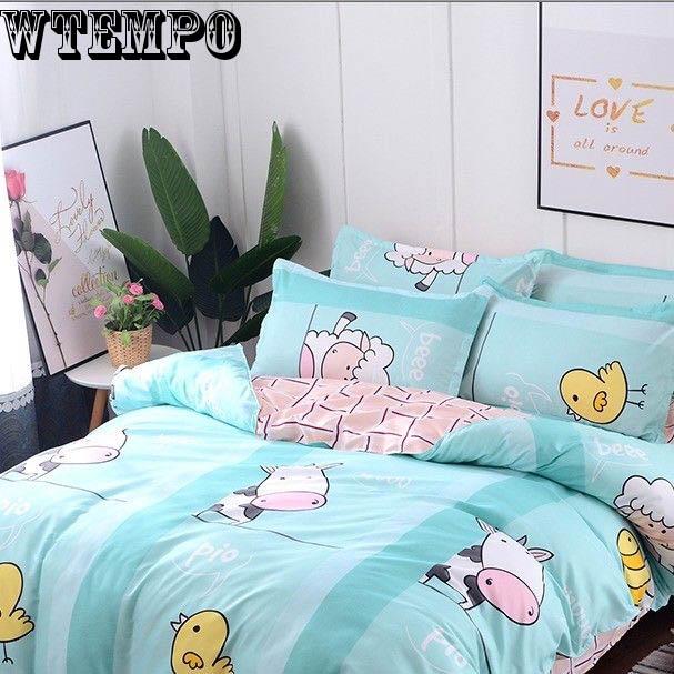 Collection Modern Style Bedding Look Boy Camouflage Reactive Printing Four Pieces