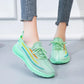 Women's Coconut Shoes Breathable Single Mesh Shoes Non-slip Soft Sole Walking Shoes Casual Sports Shoes