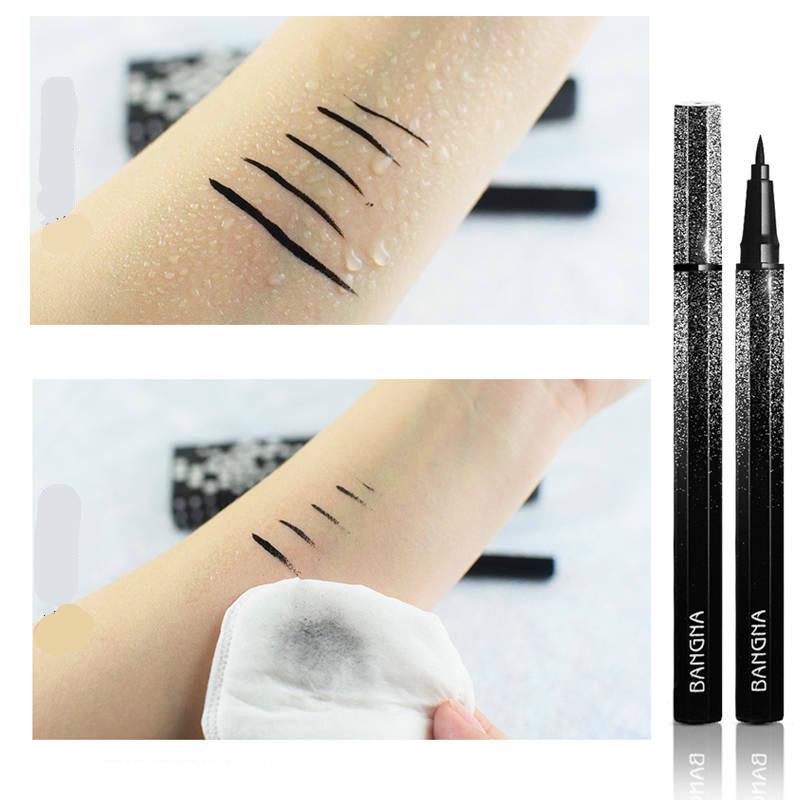 Meteor eyeliner is waterproof non-staining, it is difficult to change the color of the eyeliner