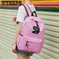 Backpack Girls Boys Letter School Bag Travel Satchel Women Shoulder Rucksack