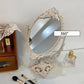European Retro Embossed Double-sided Mirror Princess Mirror Vanity Mirror Bedroom Desktop Makeup Mirror