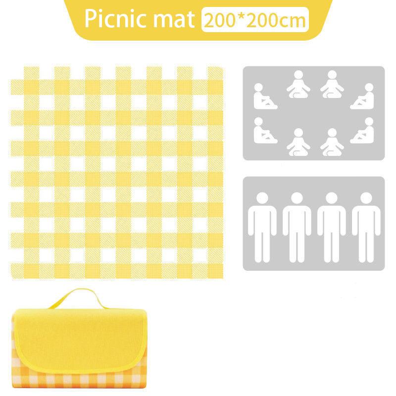Waterproof Picnic Mat, Camping Moisture-proof Mat, Photo Beautiful Decoration, Thickened Outdoor Mat, Easy To Carry