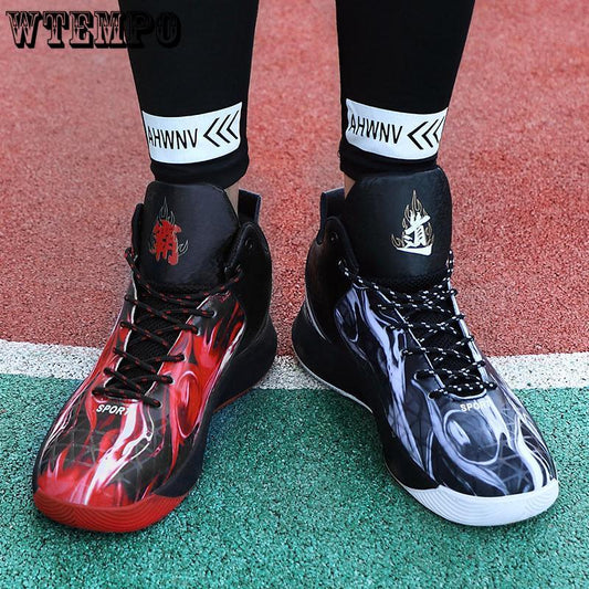 Basketball Shoes for Men Wear Resistant Sweat Skidproof Indoor and Outdoor Sports Shoes Casual Shoes