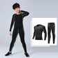 Boys Running Children Fitness Sets Gym Clothing Men Training Tights Jogging Sports Compression Wear