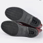 Ladies Rain Boots Mid Tube Faux Leather Anti-Slip Water Shoes Water Boots Kitchen Waterproof Shoes