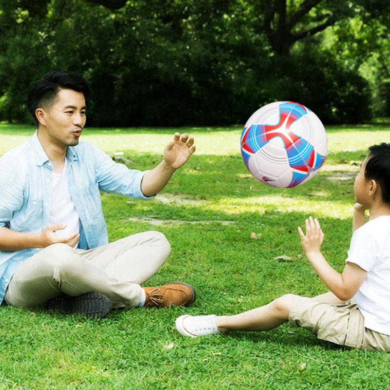 Alientech Soccer Ball PU Leather Football Wearable Explosion Proof Soccer Training and Competition Ball Size 4/5