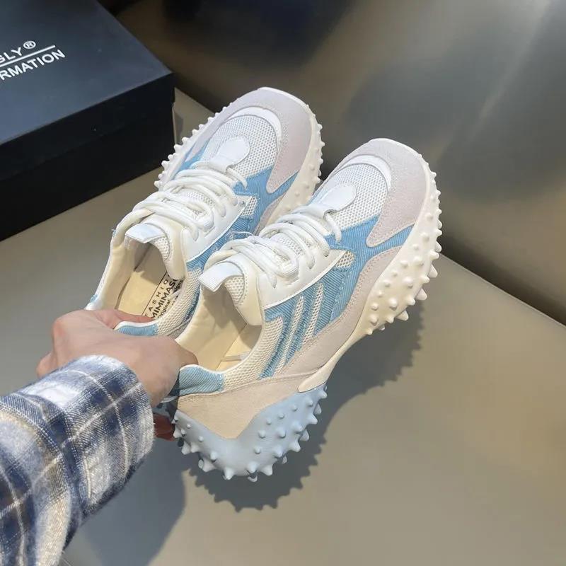 Fried Street Fashion Old Shoes Female Ins Tide Four Seasons All-match Student Sports Running Shoes Non-slip
