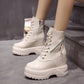 Women Martin Boots Autumn Winter Warm Shoes Woman Fashion Motorcycle Winter Boots Women Boots