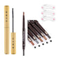 Does not bloom and does not fade  slender thick curls small brush head mascara waterproof stretch