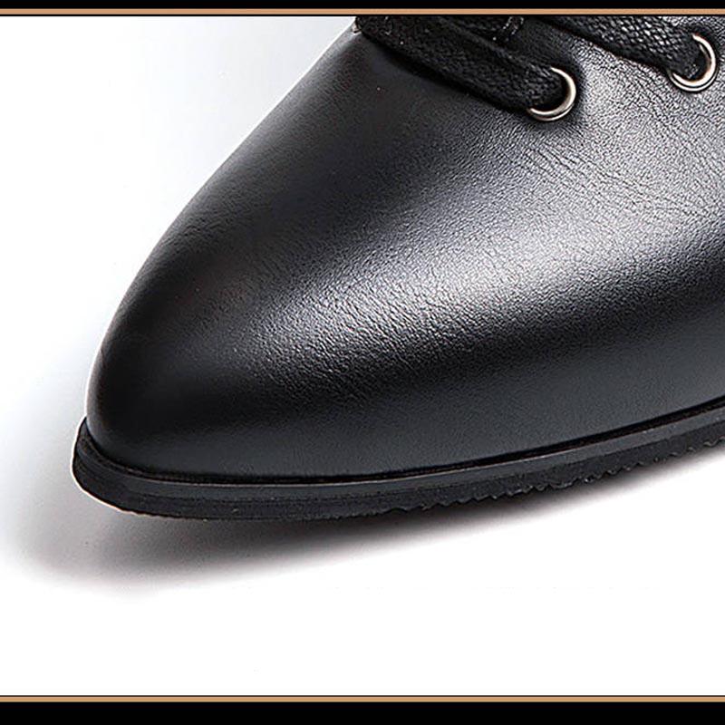 Women Ankle Sexy Lace Up Martin Boots Top Quality High-heel Fashion Europe Shoes Woman Short Boots