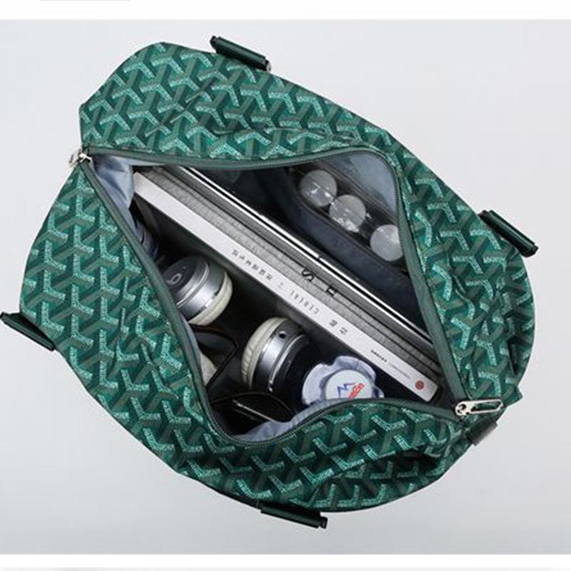 Large Capacity Travelling Bag Portable Luggage for Business Trip Korean Dog Tooth Bag Ladies Leisure Single Shoulder Bag Waterproof Storage Bag