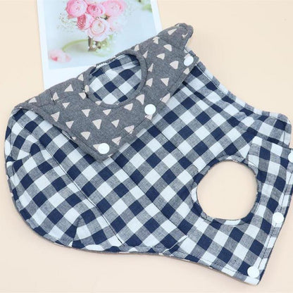 Pet Dog Casual Winter Clothing Double-sided Vest Double-sided Can Wear Teddy Bomei Chihuahua Small Dog Warm Cotton Clothing