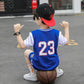 Children's Clothing Summer Basketball Clothing Children's Performance Clothing Sports Thin Section Breathable Sweat-absorbing Two-piece Suit