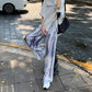 High Waist Drape Wide-leg Pants Korean Casual Pants Women's Ink Dyed Pleated Loose and Thin Mopping Trousers