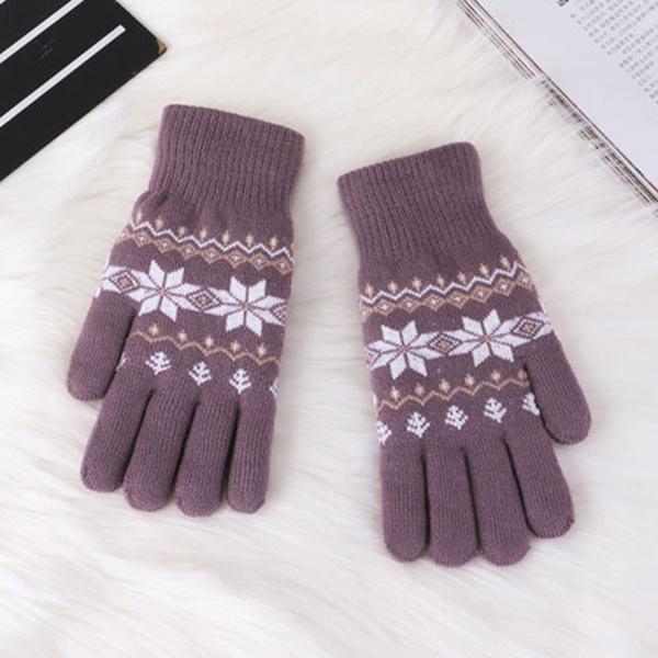 Woman fashion gloves Plush Cotton gloves Windproof gloves Winter Warm gloves Thick gloves