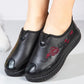 Women's Winter Mother Shoes Autumn and Winter Plus Velvet Cotton Shoes  Casual Flat Warm Shoes Lazy Cotton Shoes