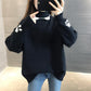 Autumn Winter Ladies Turtleneck Sweater Women  Thick Loose Bottoming Shirt Fashionable Outside Wear All-match