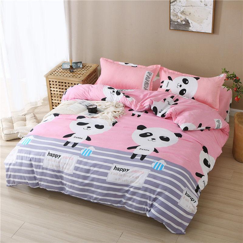Bedding Four-piece Soft Skin Bed Supplies Are Single Bed Single Pillow Set of Home Bed Products Fresh Air