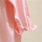Women's Cotton Shirt with Long Sleeves and Loose Design The Fabric Is Soft Breathable and Sweat-absorbing Solid Color Shirt