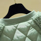 Cotton Jacket Women's Short Korean Version of Loose Lamb-like Wool Stitching Cotton-padded Jacket Small Quilted Jacket Winter Jacket