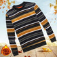 Autumn and Winter Thick Men's Round Neck Long-sleeved Sweaters Men's Warm Clothing Jackets Plus Velvet Thick Round Neck Sweaters for Men