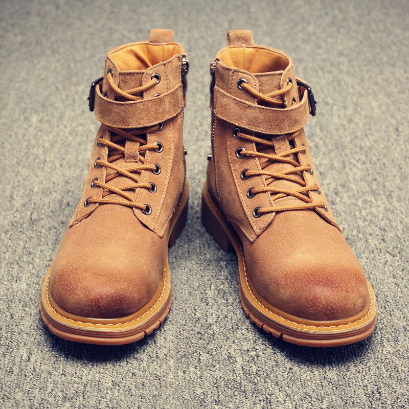 Martin Boots Men's Desert Boots Motorcycle Boots Men's Boots Men's High Top Shoes Fashion Boots