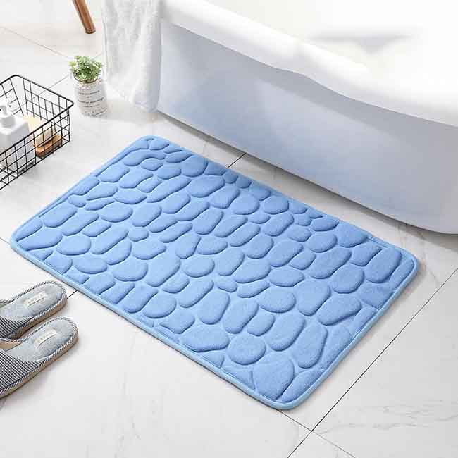 Thickened Pebble Floor Mat Washbasin Toilet Non-slip Mat Bathroom Absorbent Floor Mat Entrance Door Mat Massage Foot Pad
