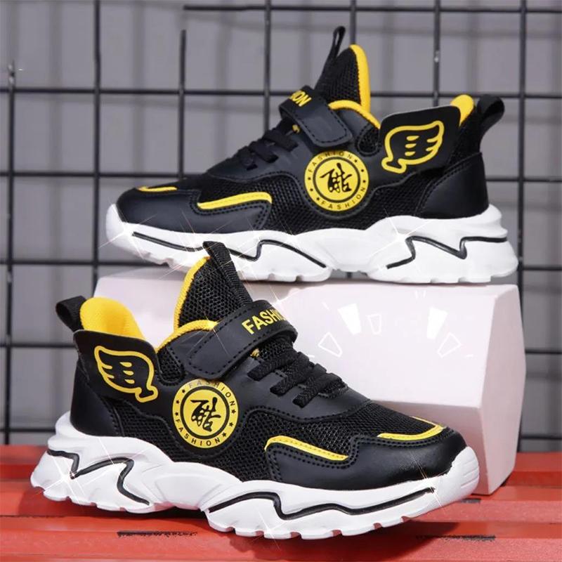 Children Spring Fall Sneakers Winter Boys Girls Cotton  Sports Shoes Baby Soft Microfiber Running Shoes