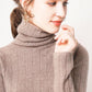 Casual Winter turtleneck Sweater Pullover Women Long Sleeve chic female loose Knit Sweaters thick