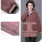 Middle-aged and Elderly Down Padded Jacket Women's Autumn and Winter Jackets, Long Padded Coat, Large Size Thick Padded Jacket