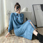 Autumn and Winter Loose Blouse Fashion Simple Jacket Young Women Sweater Dress