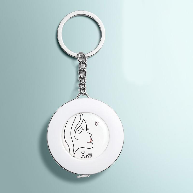 1/5pcs Mini Tape Measure 2m Self-locking Soft Ruler for Measuring Bust and Cutting Clothes Stationery Meter RulerA