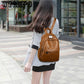 Female Backpack Women Leather Large Capacity Travel Back pack simple style Rucksacks